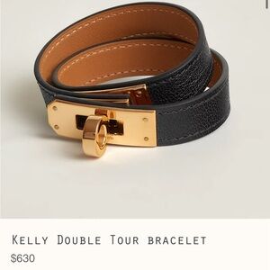 Hermes Kelly Double Tour bracelet